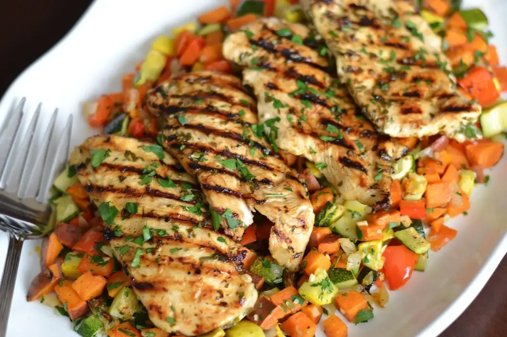 Grilled steak Meal