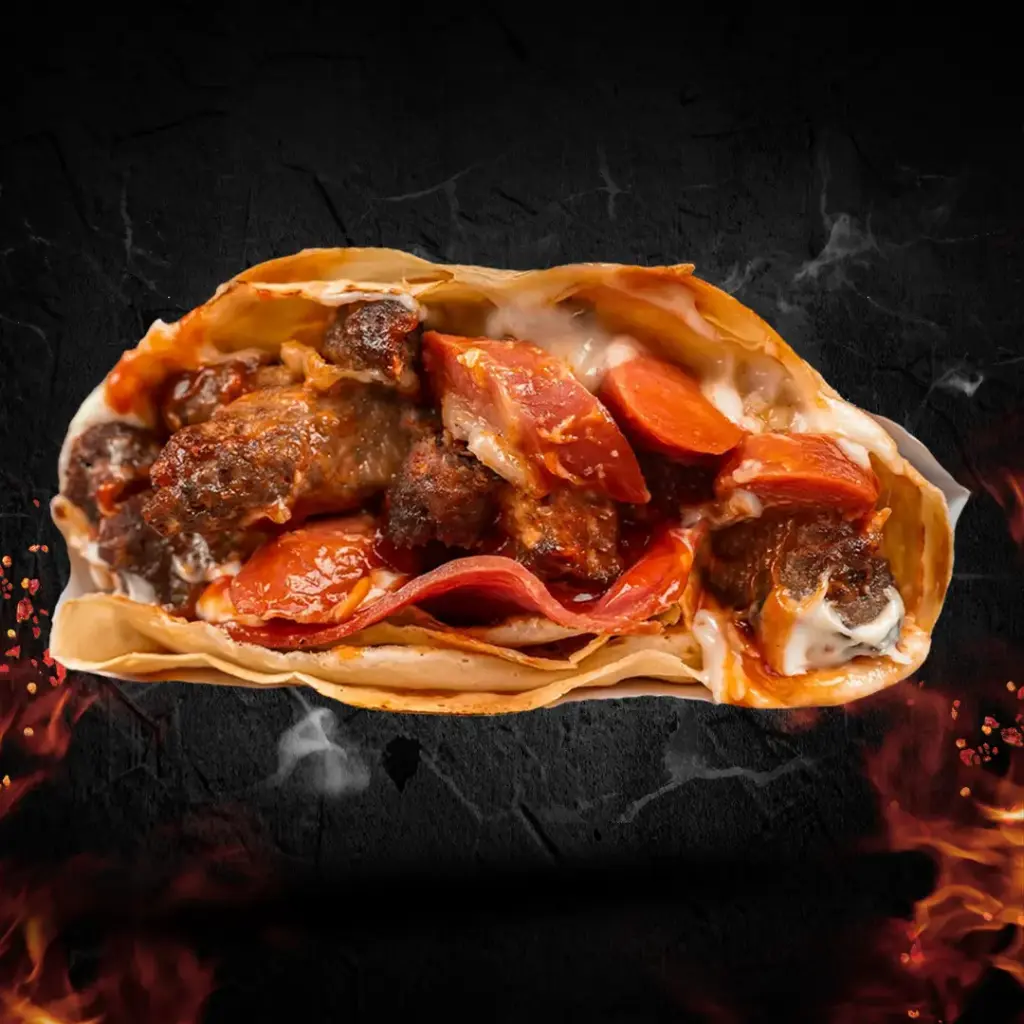 Meat mix Crepe