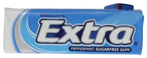 Peppermint Chewing Gum Sugar Free Pieces