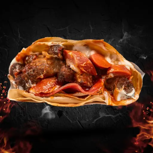 Meat mix Crepe