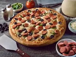 Hot Dog Pizza